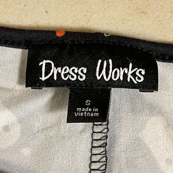 Dress Works Halloween Boo Ghost Dress Small - Picture 7 of 8